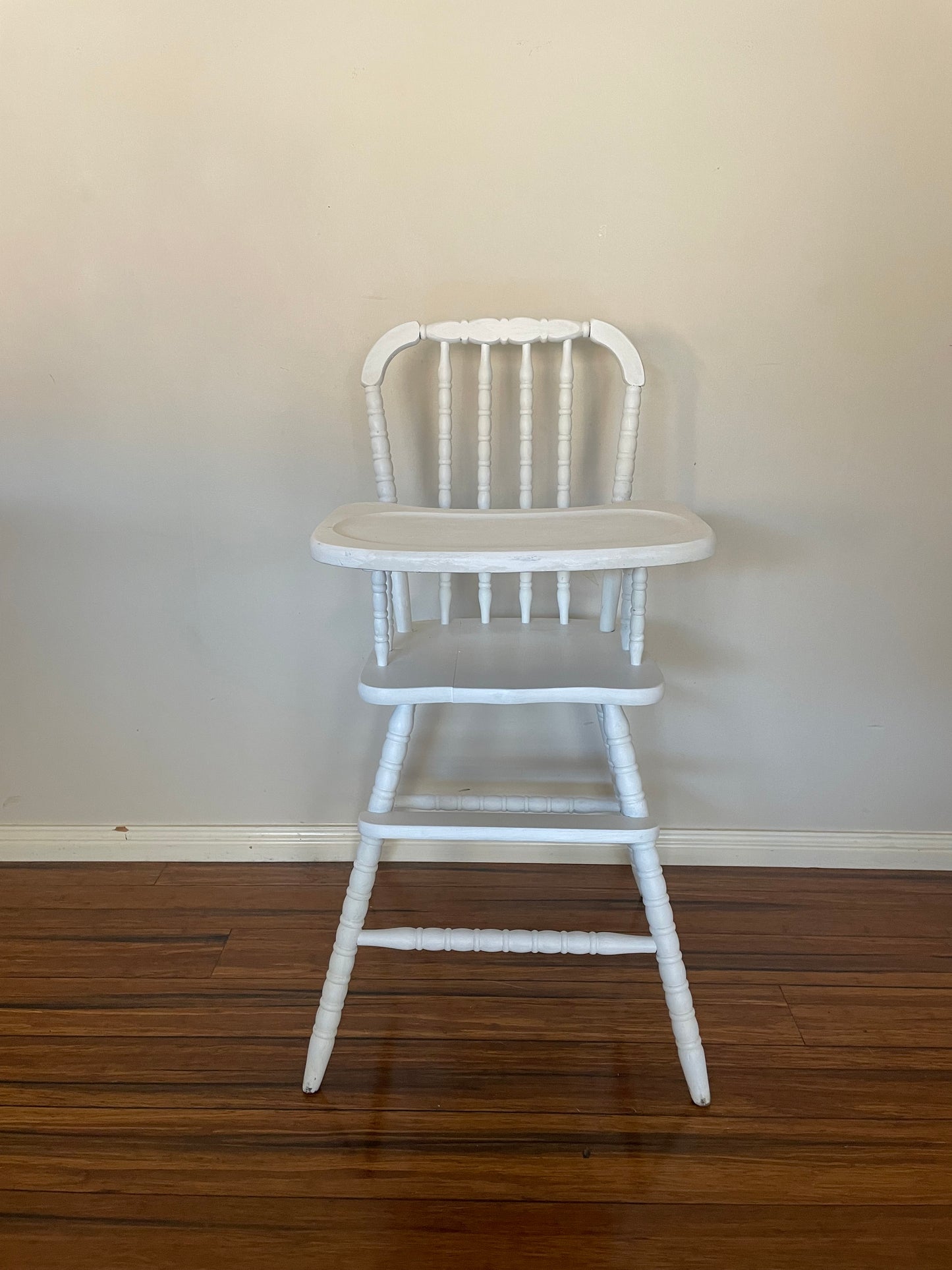 White Wooden Highchair