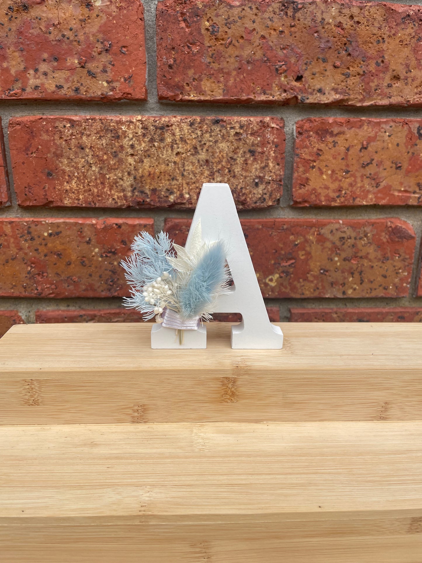 Floral Wooden Letters