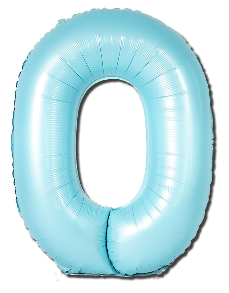 Number "0" Balloon