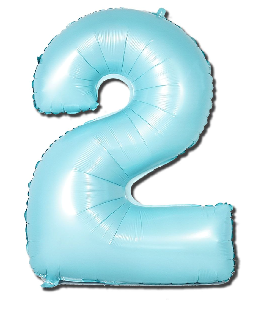 Number "2" Balloon