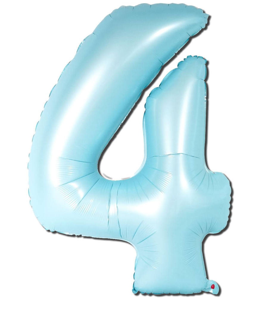 Number "4" Balloon