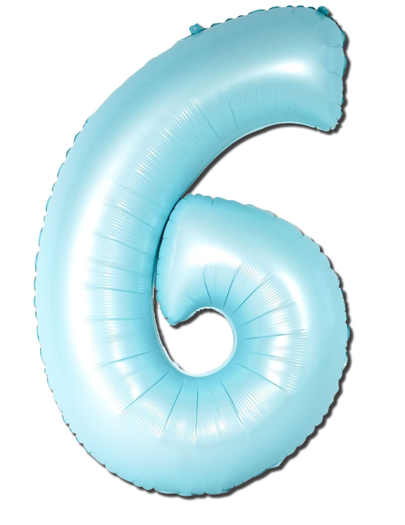 Number "6" Balloon