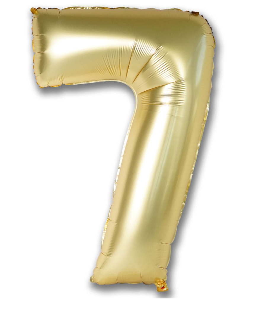 Number "7" Balloon