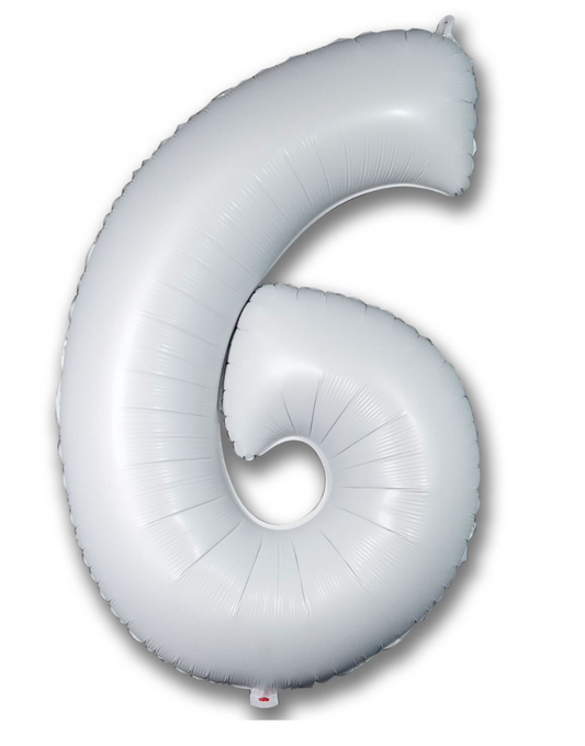 Number "6" Balloon