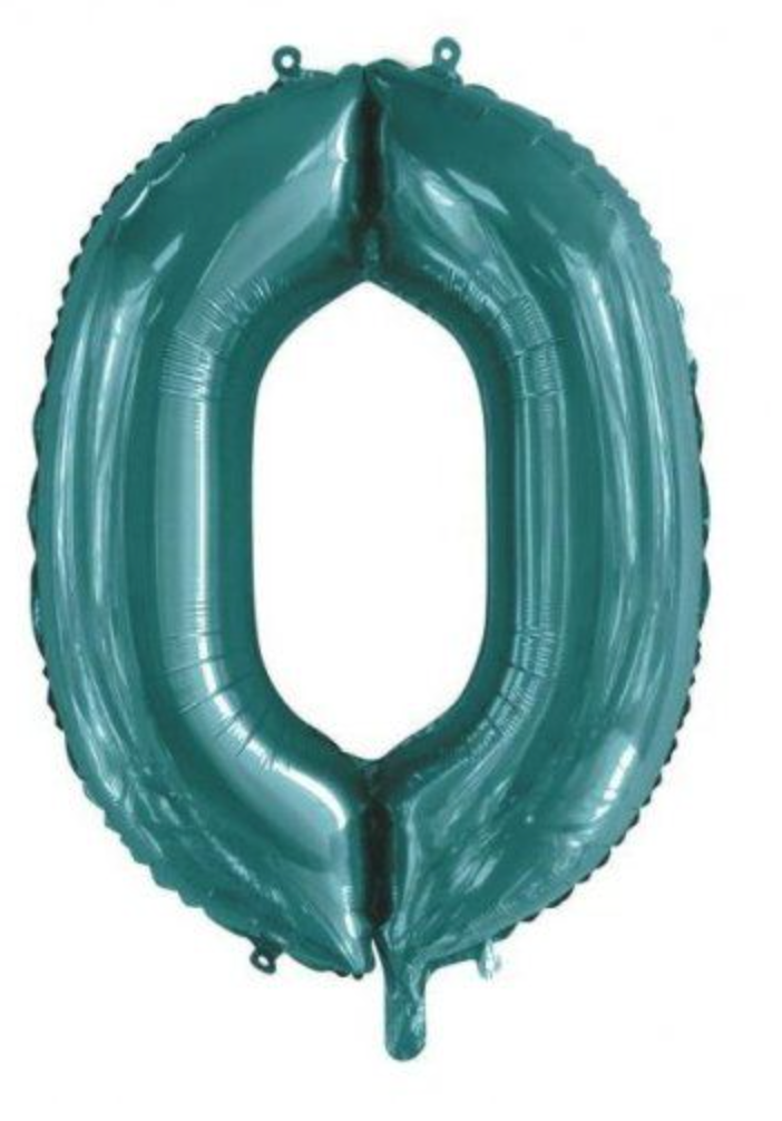 Number "0" Balloon