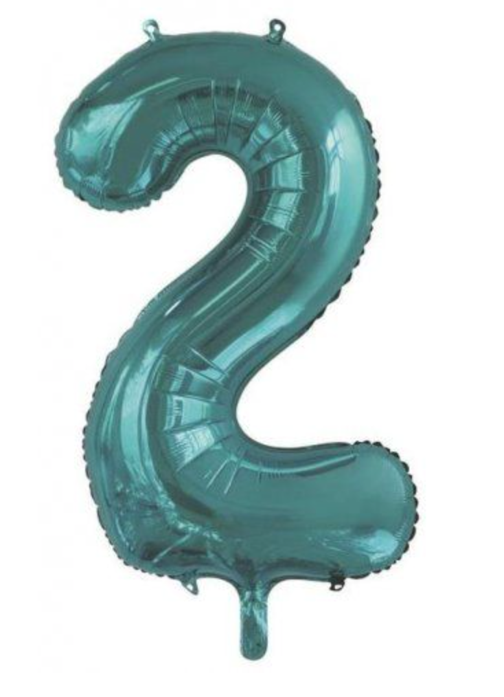 Number "2" Balloon