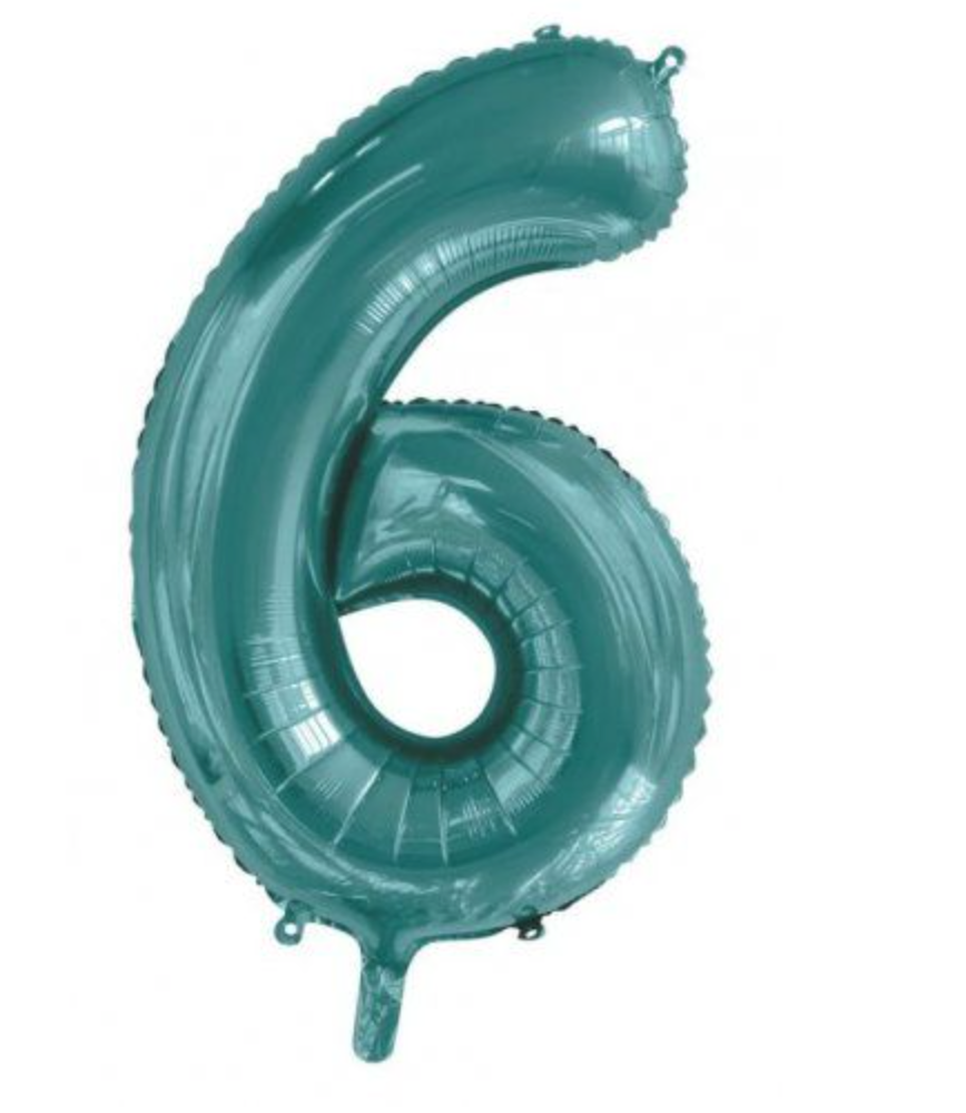 Number "6" Balloon