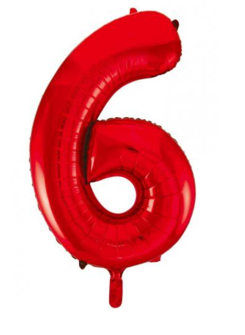 Number "6" Balloon