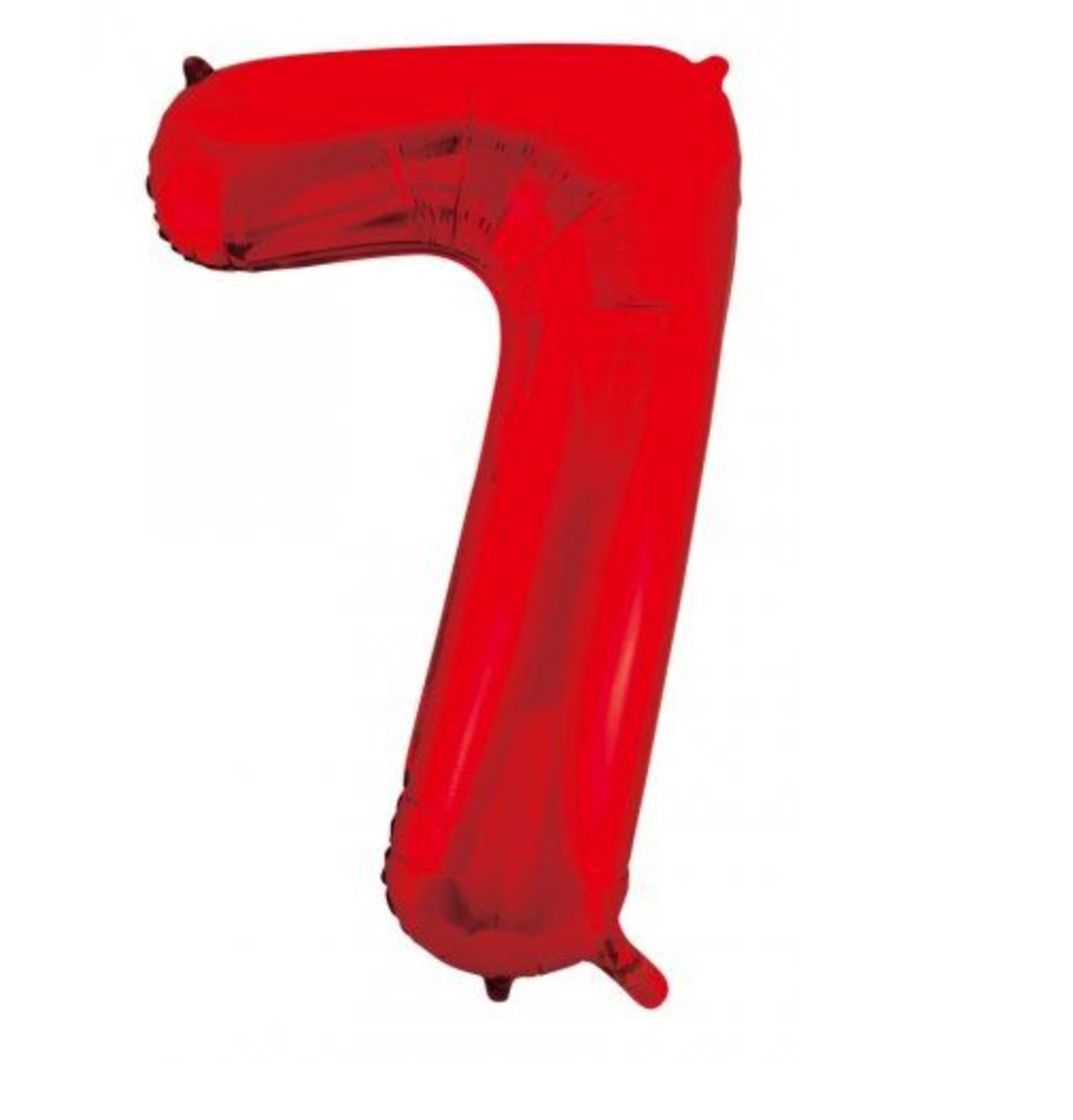 Number "7" Balloon