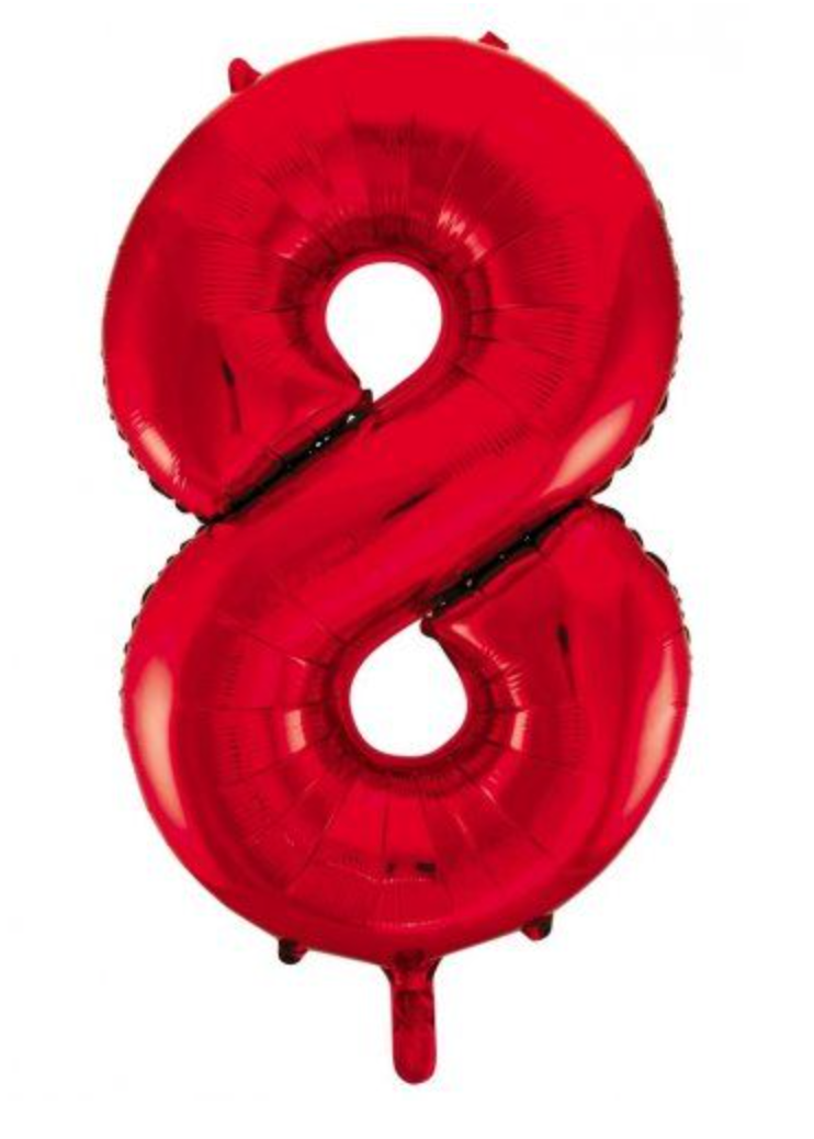 Number "8" Balloon