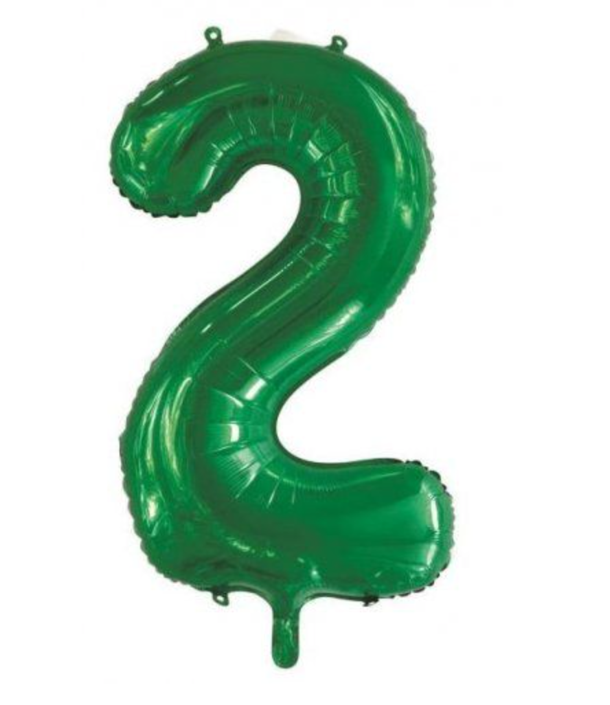 Number "2" Balloon