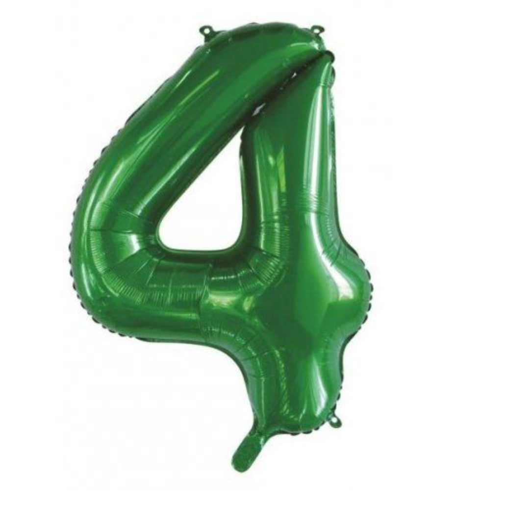 Number "4" Balloon