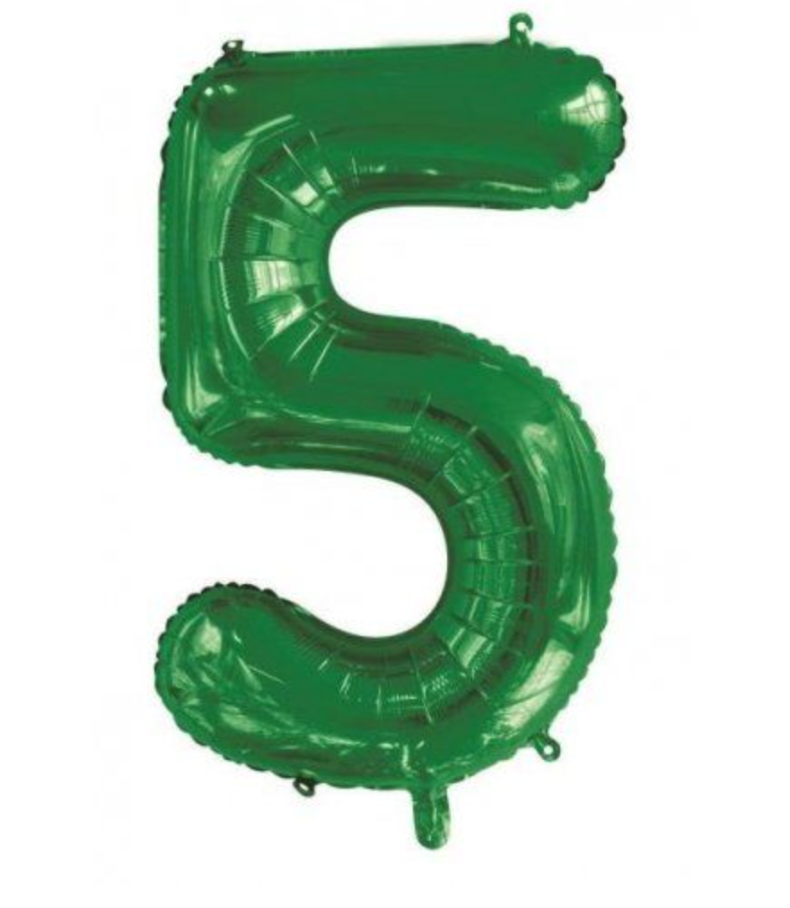 Number "5" Balloon