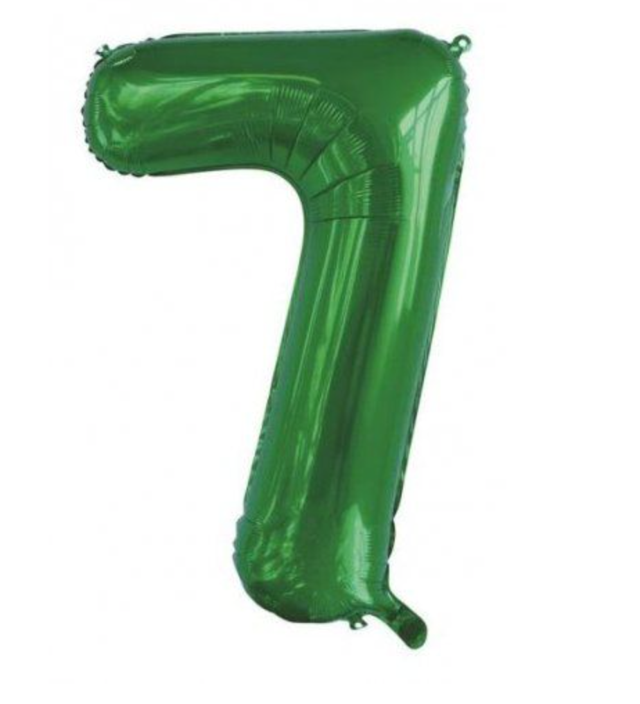 Number "7" Balloon