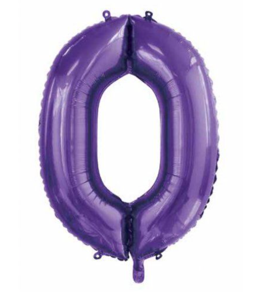 Number "0" Balloon