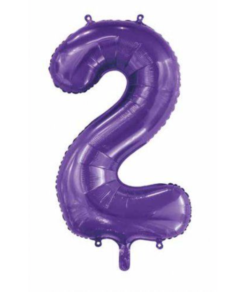 Number "2" Balloon