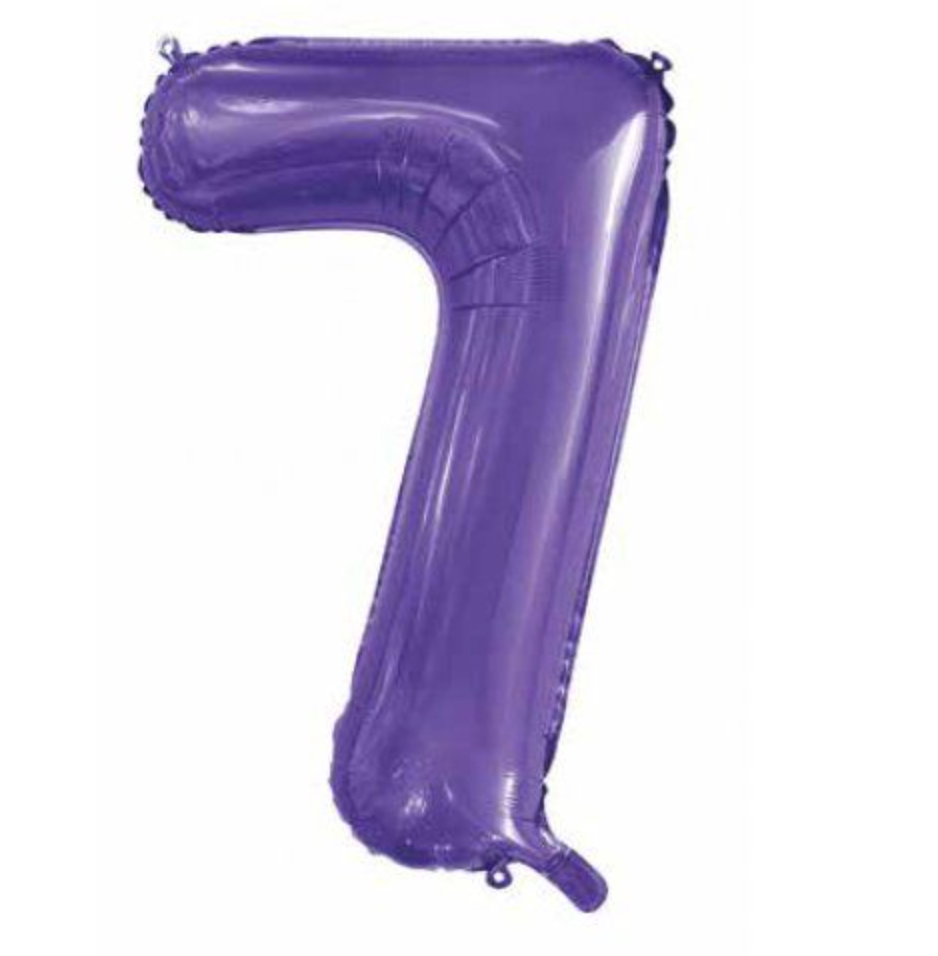 Number "7" Balloon