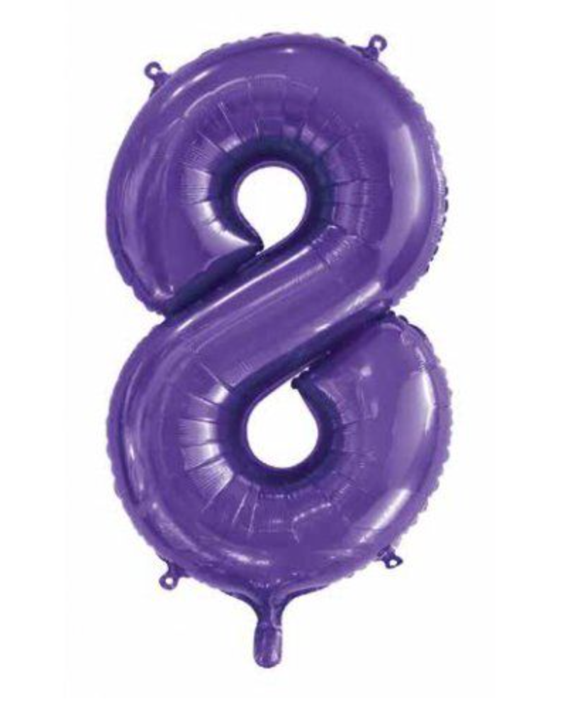 Number "8" Balloon