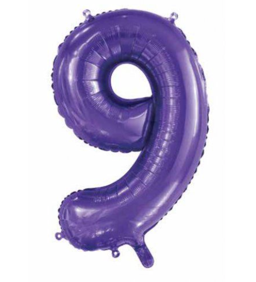 Number "9" Balloon