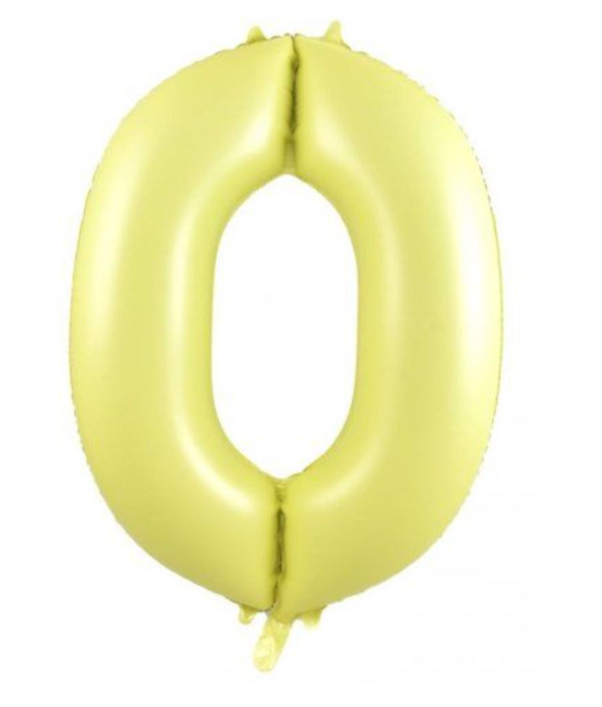 Number "0" Balloon