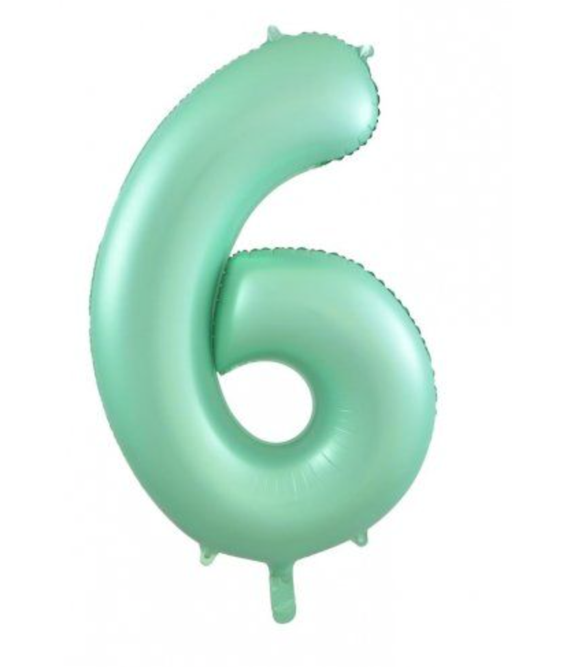 Number "6" Balloon