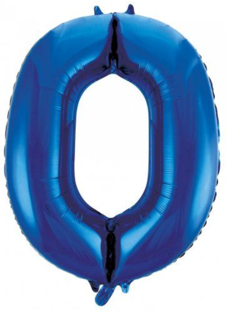 Number "0" Balloon