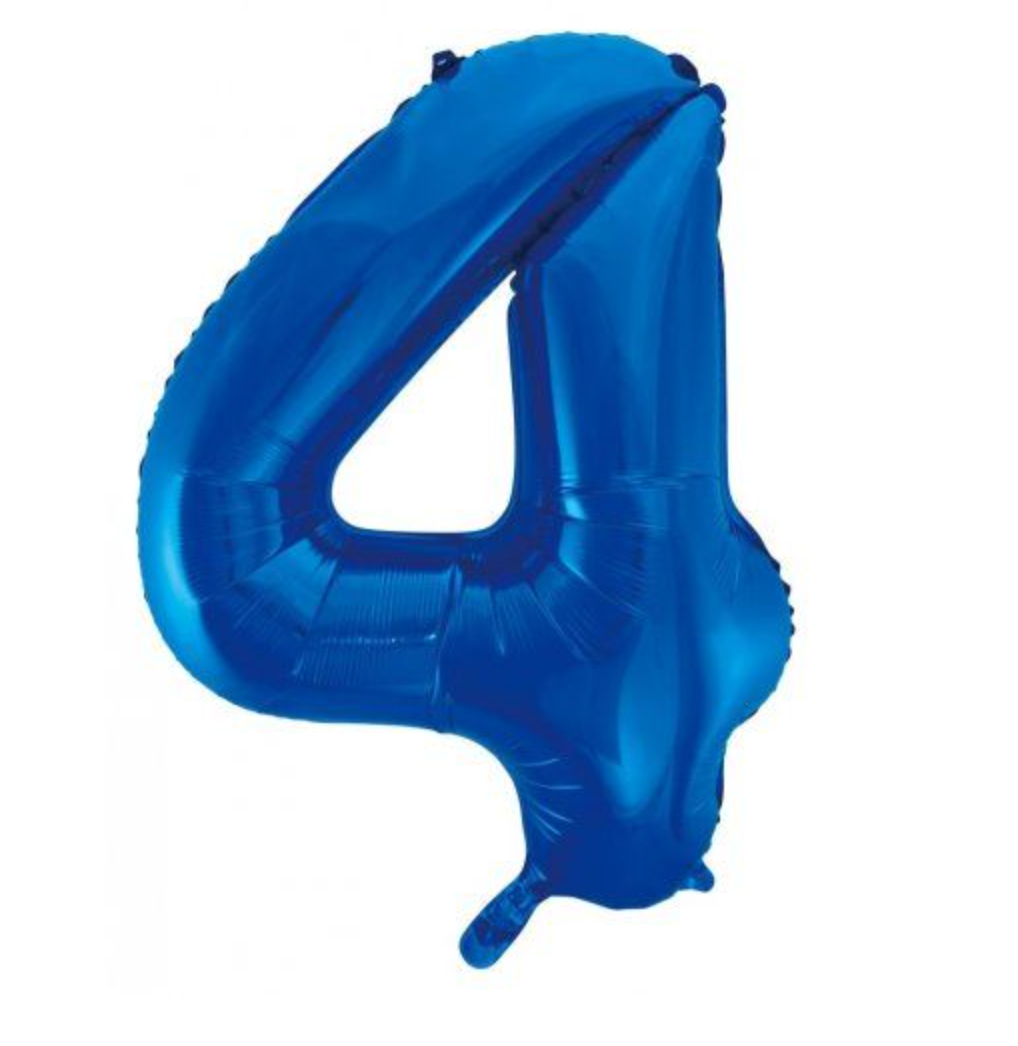 Number "4" Balloon