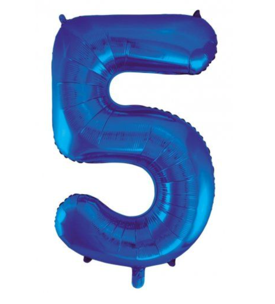 Number "5" Balloon